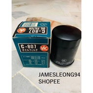 VIC OIL FILTER "C-807" HONDA LEGEND C20A C20A(T) C27A C32A
