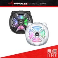 iiNE 良值 Mobile Cat-Ear Magnet Semiconductor Radiator - Silver/Black [L1059/L1060]