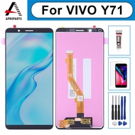 หน้าจอ Vivo Y71 Y7 Y71i Y71A จอแสดงผล LCD หน้าจอสัมผัส V1731B 1724 1801 อะไหล่มือถือ + เครื่องมือฟรี