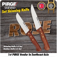 PiRGE ROSE SET PISAU LAPAH - PISAU BUTCHER - PISAU SKINNING