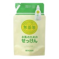 Miyoshi無添加肌膚專用洗衣液體皂 1000mL（補充包）