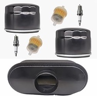 Carbpro 49065-7007 Oil Filter with Fuel Filter for Kawasaki FX600V FR691V FR730V FR651V FR541V FR600