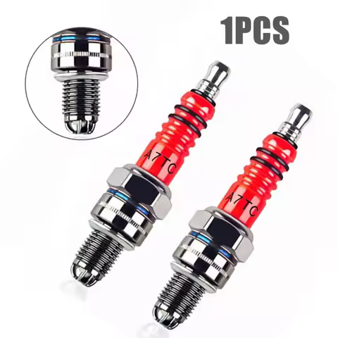 1pc Spark Plug 10mm High Performance 3-Electrode Spark Plug A7TC ATRTC CR6HSA CR7HSA CR7HGP For 50CC