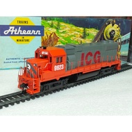 train Model Locomotive America HO scale * Second Hand * Athearn GP38-2 ICG gauge ok