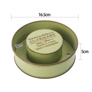 Tin Round Flowerpot Outdoor Gardening Courtyard Garden Terrace Balcony Landscaping Flowerware Decora