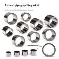 Asbestos Gasket Exhaust Motorcycle Muffler Graphite Leak-Proof Asbestos Sealing Ring Gasket