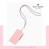 Kate Spade Jae Card Case Lanyard【new with defect】