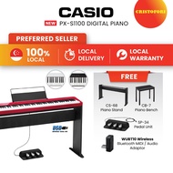 CASIO Privia PX-S1100 Digital Piano - 88 keys Digital Electronic (PXS1100)