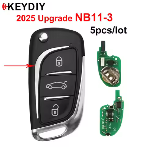 5pcs/lot KEYDIY Upgrade NB11-3 Universal Multi-functional Remote Key NB-Series NB11 3 for KD900 KD-X