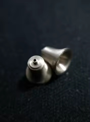 NIDALE model Scale 1/96 Sailboat Model Accessories : 6x6mm CNC Brass Ship's Bell 2 pcs / lot