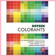 ▤ ◊ ☂ Boysen LATEX COLORS 1 Liter (9 Colors)