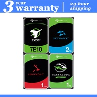 3.5" Seagate Ironwolf NAS CCTV PC Internal HDD 7200RPM 1TB /2TB/3TB/4TB/6TB/8TB/10TB/12TB SATA Hard 
