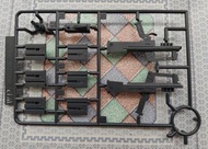 Bandai MG 吉姆 Bullbup 機槍 WP 武器組件