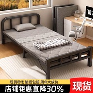 Simple Lunch Break Iron Bed Delivery Single Bed Adult Folding Lunch Break Rental House Lunch Break B