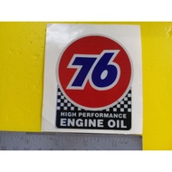 20230831-1156  0310B[R] RELECT MALAM SINAR  76 ENGINE OIL Body Sticker / Stripe / STIKER Stickers, L