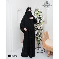 Latest Umrah Gamis 2025 Abaya Ayra Set Hijab + Premium Crinkle Veil, Jumbo & Nursing, Comfortable & 