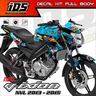 Decal Vixion NVL Full Body Stiker Vixion NVL Full Body Dekal Vixion NVL Doraemon Zombie