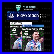 (🔥NEW RELEASE🔥) eFootball Pes 2026 Leo Messi Edition 2026 (PS4 & PS5) Digital Download0