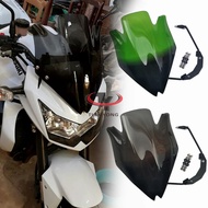 For Kawasaki Z750 Z750R Z 750 2007-2008-2009-2010-2011-2012 Motorbike Windshield Windscreen w/Bracke