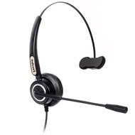 VoiceJoy Call Center Phone Headset RJ9 Plug for AVAYA 4610 2410 Aastra ShoreTel Plantronics SoundPoint 301 335 Phone,etc