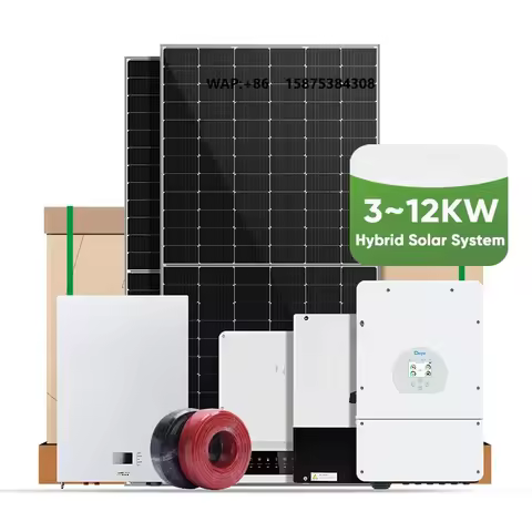 All in One Hybrid 30Kw Generator 1MW Solar Energy Storage System 3Kva 5KW 6KW 8KW 12KW Hybrid Invert