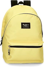 Aris Laptop Backpack Double Compartment 15.6 Inch Yellow 31 x 44 x 15 cm Polyester 20.46L Yellow Lap