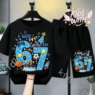 [COD]2-Piece Children's Set Birthday Style 67 Sports And Games | T-Shirt + Shorts Cool Popular Cloth