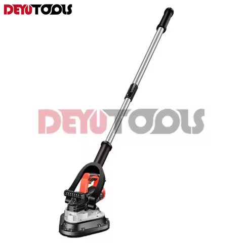 Long Hand Three Head Hand Sander Hand Grinder Trimming Machine Hand Held Floor Concrete Grinder Stan