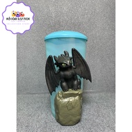TOOTHLESS WATER CUP WITH MOVIE LIGHT HOW TO TRAIN YOUR DRAGON