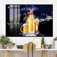 Tranh Laminate Tráng Gương - Tranh Treo Tường Quán Bia 01