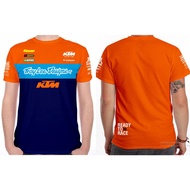 KTM ORANGE NAVY TRAIL CLOTHES KTM RACING MOTORCROSS T-SHIRT