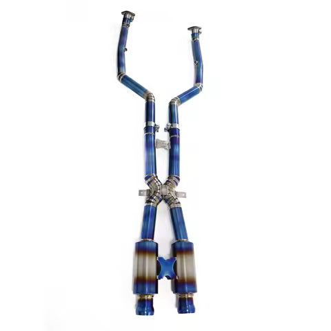 OUCHI High Quality Titanium Alloy Exhaust Middle Pipe For BMW M3 E90 E92 E93 2007-2013 S65 V8 4.0L W