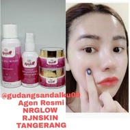 News Paket Skincare Pemutih Wajah - Cream Bpom Nr Glow Rjn Skincare