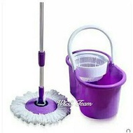 Double Drive Hand Press Spin Mop Microfiber Spin Mop Set