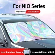 For NIO EL8 EL6 ET5 For ONVO L60 Car Front Windshield Sunshade Cover Upgrade Laser Car Front Window 
