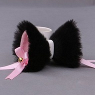 立體鈴鐺貓耳朵造型髮夾髮飾Lolita二次元Cosplay獸耳娘【J1W6040