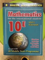 Haese Mathematics IB MYP 5 (Extended) 數學書