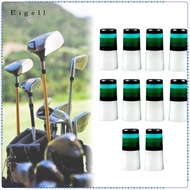 Eigell 10Pcs Golf Club Ferrules Parts Taper Tip Adapter Gradient Golf Iron Ferrules
