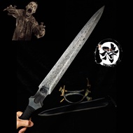 มีดเดินป่า​ รุ่น​ Zombie​ ซีรีส์ European and American Zombie Workshop วัสดุ​:สปริง​แมงกานีส