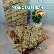 KERIPIK Pisang Sale 250G / Smocked Dried Banana Flour Coated / Fried Dry Banana / Caramelize Banana 