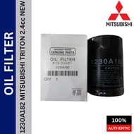 1230A182 MITSUBISHI  OIL FILTER TRITON 2.4cc NEW