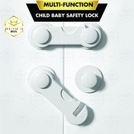 Multi-function Child Baby Safety Lock Cupboard Cabinet Door Drawer Security Lock Non Adjustable
