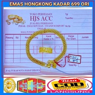 Special Viral Di Korea...gelang Tangan Tikar Emas Mudah 3.7gram Free C