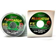 Senar Pancing PE Ogawa Alligator PE-X8 13LB Sampai 60lb 50 Meter Connecting Nyambung