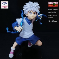 Model Figure Killua Zoldyck Form Hunter x Hunter สูง 17cm โมเดล ฟิกเกอร์ คิรัวร์ โซลดิ๊ก ใช้ท่าสายฟ้า ฮันเตอร์ x ฮันเตอร์ ของเล่น ของขวัญ