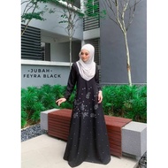 JUBAH FEYRA (SIZE XS - 6XL)
