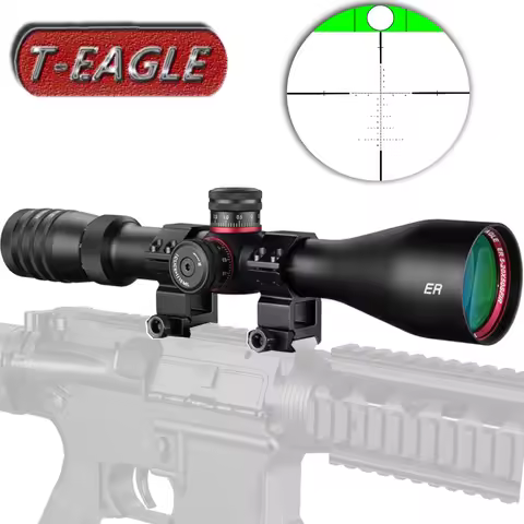 T-EAGLE 5-20x50 SFIR Rifle Scope Hunting Optical Scope Side Focus Rifle Scope Sniper Equipment Long 