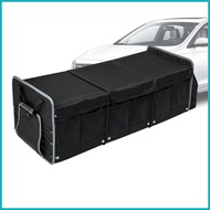 Car Trunk Organizer 95L Cargo Trunk Organizer Box Non-Slip Cargo Holder Bin for Sedan Truck SUV RV V