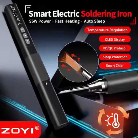 ZOYI ZT-N1 Smart Soldering Iron 96W Portable Constant Temperature Welding Pen for Electrician Home M