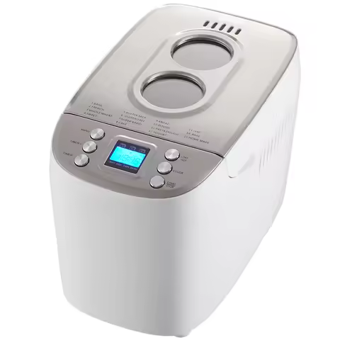 SucceBuy 3 LB Bread Maker 15-in-1 Dough Machine Nonstick Ceramic Pan Automatic Bread maker with Glut